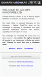 Mobile Screenshot of gohapshardware.com